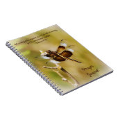 Dragonfly Nature Prayer Journal Carnet (Côté Droit)