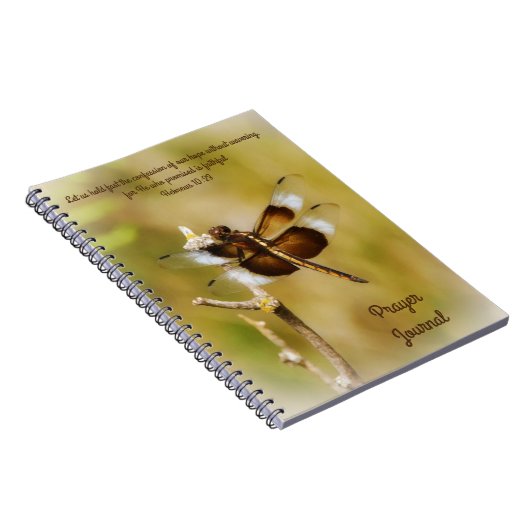 Dragonfly Nature Prayer Journal Carnet (Côté Droit)