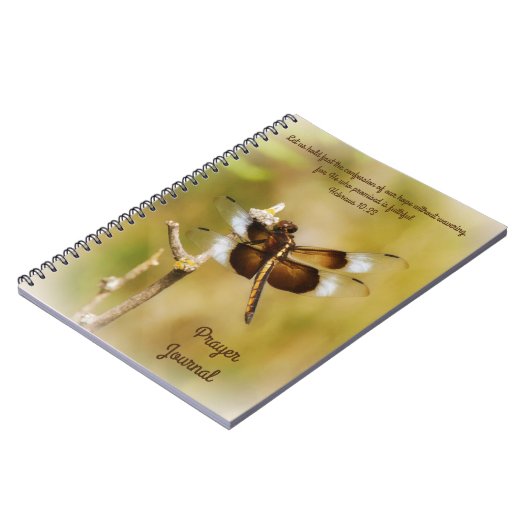 Dragonfly Nature Prayer Journal Carnet (Côté gauche)