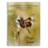 Dragonfly Nature Prayer Journal Carnet (Devant)