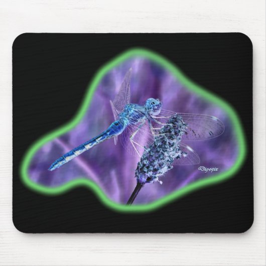 Dragonfly Neg Afbeelding 02 Muismat (Voorkant)