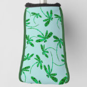 Dragonfly Neon Green Golfheadcover (Draai 90)