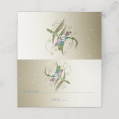 Dragonfly-ontvangstkaart (Buitenkant ongevouwen)