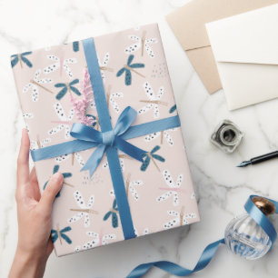Dragonfly-ontwerp Cadeaupapier
