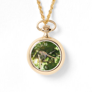 Dragonfly op Twig Watch Horloge