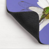 Dragonfly op White Daisy Muismat (Hoek)