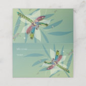 Dragonfly-opnamekaart (Buitenkant ongevouwen)