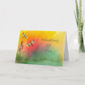 Dragonfly Penser de votre carte (Devant)