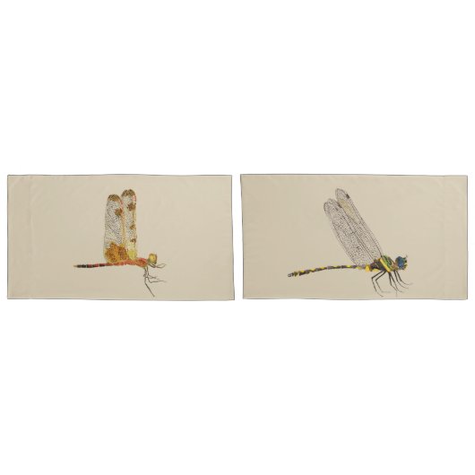 Dragonfly Pillowcases Kussensloop (Achterkant-Set)