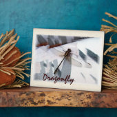 Dragonfly Plaque Fotoplaat (Zijkant)