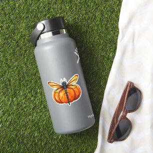 Dragonfly Pompoen Lazy Halloween Feestkostuum Kind Sticker