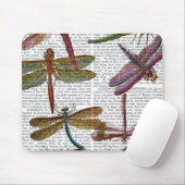 Dragonfly Print 3 Muismat (Met muis)