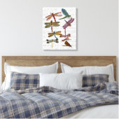 Dragonfly Print 4 (Insitu (Slaapkamer))