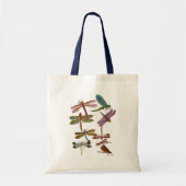 Dragonfly Print 4 Tote Bag (Voorkant)