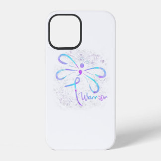 Dragonfly puntkomma zelfmoordpreventie bewustzijn iPhone 12 hoesje