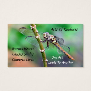 Dragonfly Random Acts of Kindness Kaart