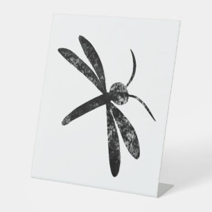 Dragonfly Reclamebord Met Voetstuk