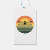 Dragonfly Retro (2) Cadeaulabel (Voorkant)