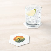 Dragonfly Retro (2) Kartonnen Onderzetters (Insitu)