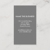 Dragonfly Retro  Succes Tattoo Visitekaartje (Achterkant)