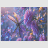 Dragonfly Roos tissuepapier (Voorkant)