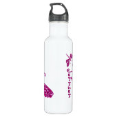 Dragonfly rose bouteille de boissons (Dos)