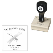 Dragonfly Rubber Stamp