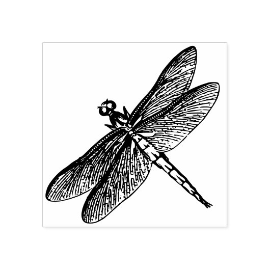 Dragonfly Rubberstempel (Afrduk)