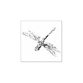 Dragonfly Rubberstempel (Afrduk)