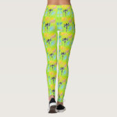 Dragonfly schilderen leggings (Achterkant)