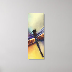 Dragonfly schilderij canvas afdruk