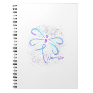 Dragonfly Semicolon Suicide Prevention Awareness O Notitieboek