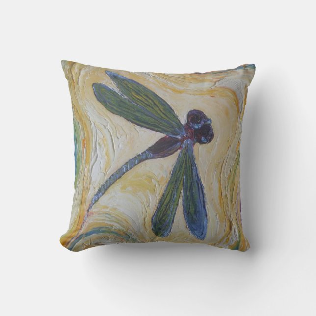 Dragonfly-Sierkussen Kussen (Voorkant)