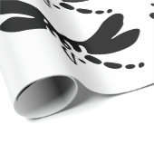 Dragonfly silhouet natuur insect Art Cadeaupapier (Rol Hoek)