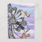 Dragonfly Sky Briefkaart (Voorkant)