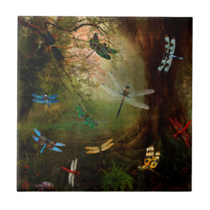 Dragonfly-speelplaats Tegeltje