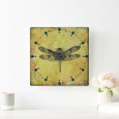  Dragonfly Square Wall klok (Huis)