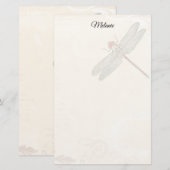 Dragonfly Stationery Briefpapier (Voorkant / Achterkant)