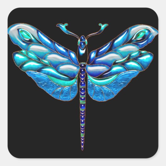 Dragonfly Sticker (Voorkant)