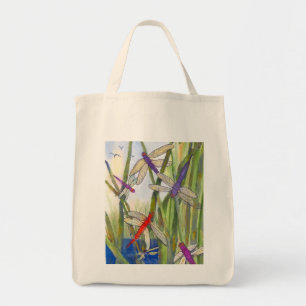 Dragonfly Summer Grocery Tas
