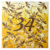 Dragonfly Sunshine Tegeltje (Voorkant)