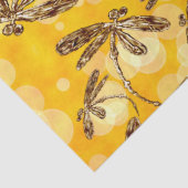 Dragonfly Sunshine Tissuepapier (Detail)