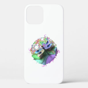 Dragonfly Swirl iPhone 12 Hoesje