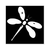 Dragonfly Tas Rubberstempel (Afrduk)