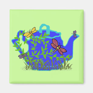Dragonfly Teapot magnet Magneet
