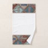 Dragonfly Tegels Badhanddoek set Bad Handdoek (Handdoek)