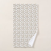 Dragonfly Thed Bathroom Decor Bath-handdoekset Bad Handdoek (Handdoek)