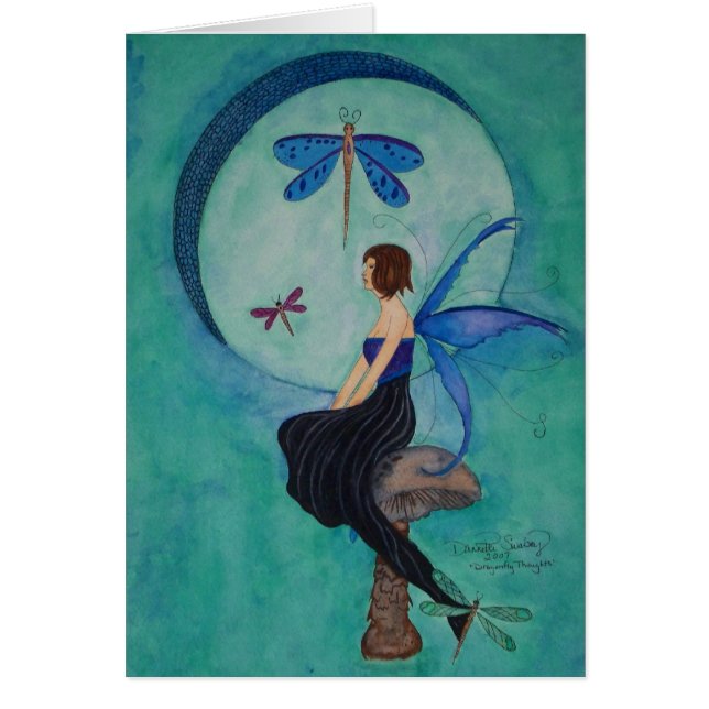 Dragonfly Thoughts-kaart (Voorkant)