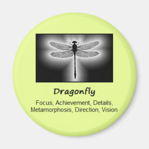 Dragonfly Totem Animal Spirit betekenend Magneet
