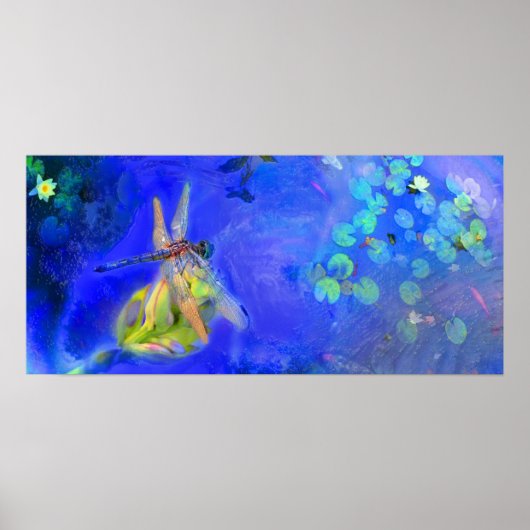 Dragonfly-uitzicht, poster (Voorkant)